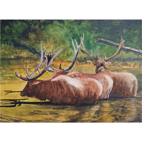 River Crossing by Linda Parisi