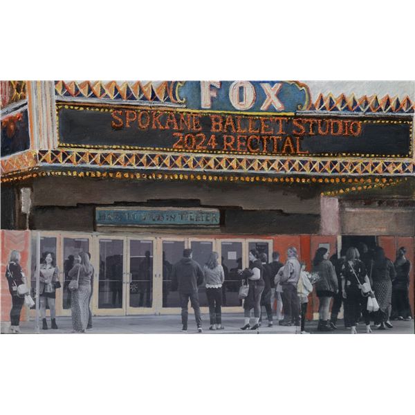 Spokane Ballet Studio Rehearsal - Fox Theatre by Alan McNiel
