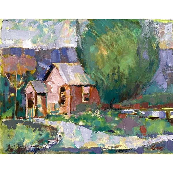 Forgotten Bachelor Cabin Peacefull Valley by John Thamm