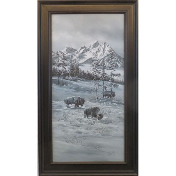 Winter in the Tetons by Jack Babcock