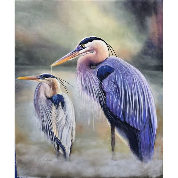 Morning With Blues by Jerri Shrader