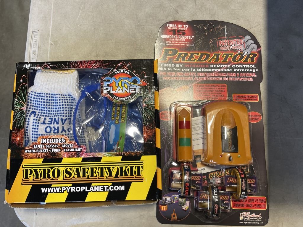 Predator Infrqared Sight NEW PREDATOR INFRARED FIRING REMOTE CONTROLS, RECEIVER, CHARGES AND ...