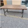 Image 2 : INDUSTRIAL STYLE COFFEE TABLE
