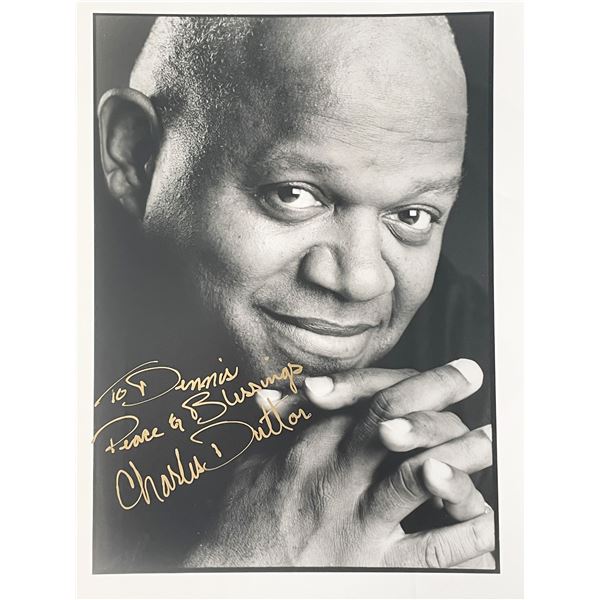 Alien actor Charles Dutton signed photo