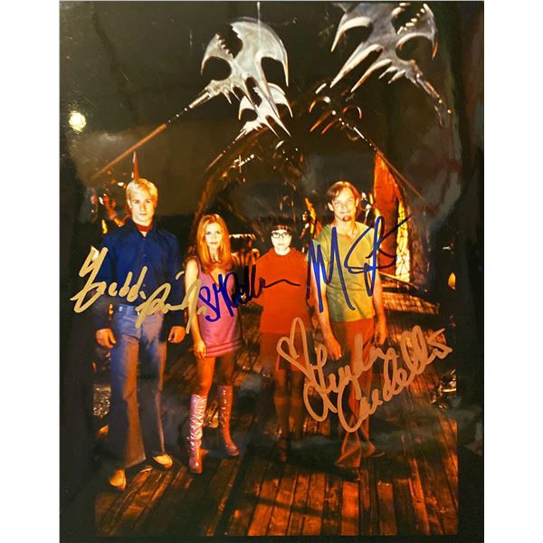 Scooby-Doo cast signed movie photo
