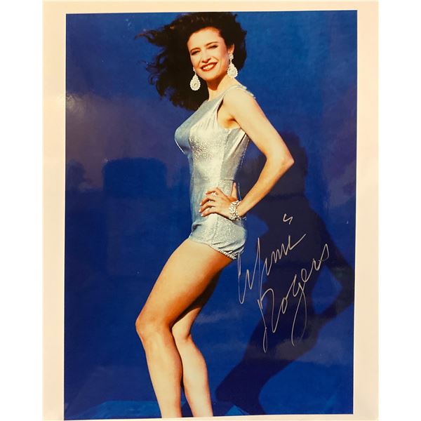 Mimi Rogers signed movie photo
