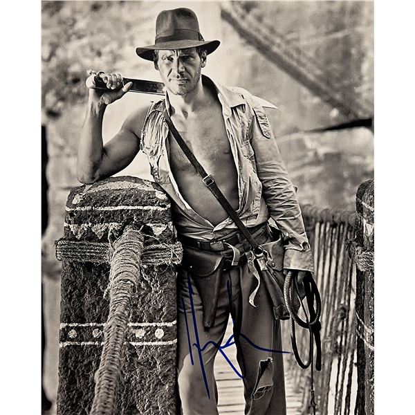Indiana Jones Harrison Ford signed photo