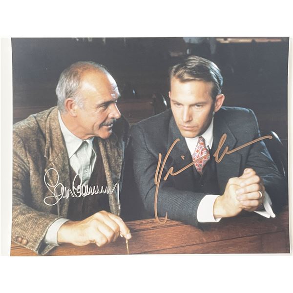 The Untouchables Sean Connery and Kevin Costner signed photo