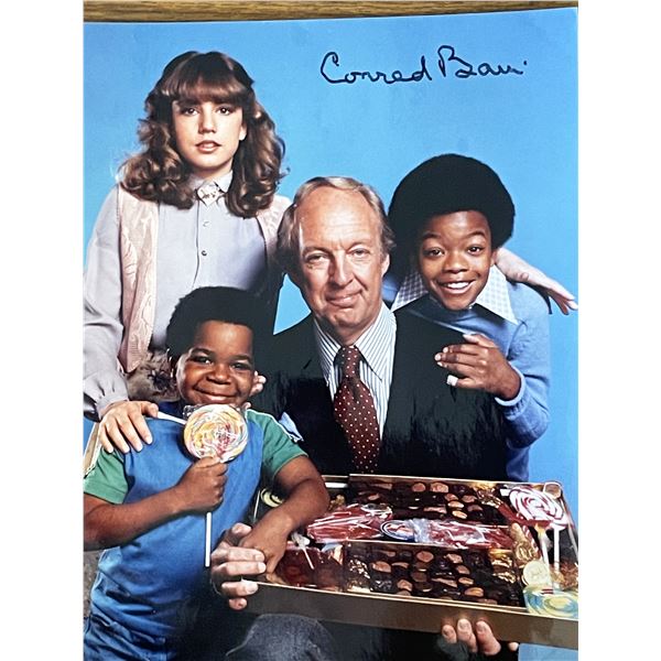 Diff'rent Strokes Conrad Bain signed photo