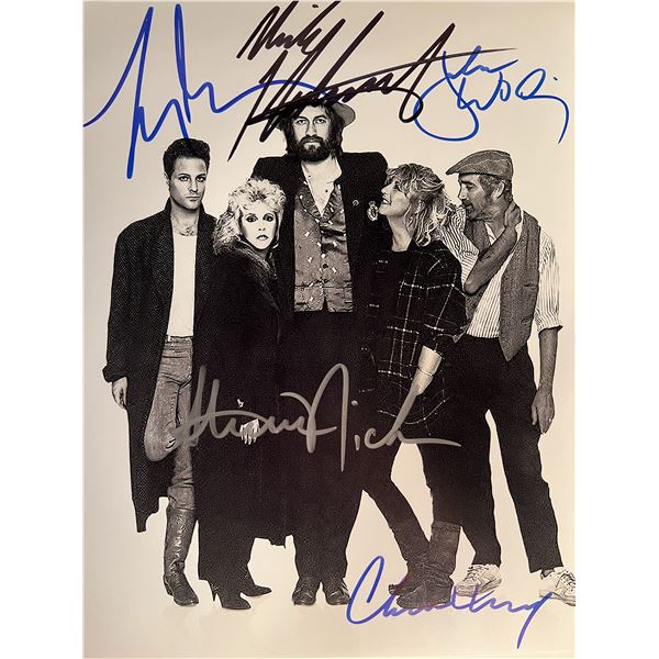 Fleetwood Mac band signed photo