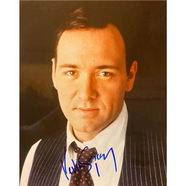 Kevin Spacey signed photo