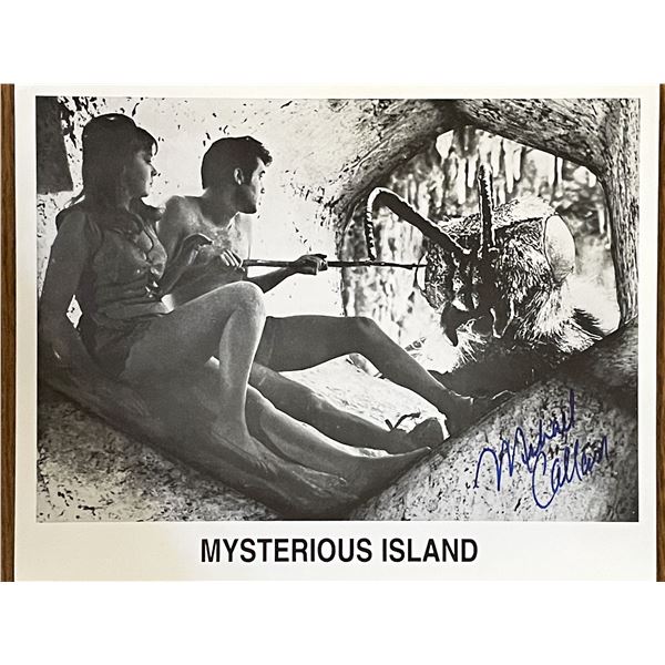 Mysterious Island Michael Callan signed movie photo