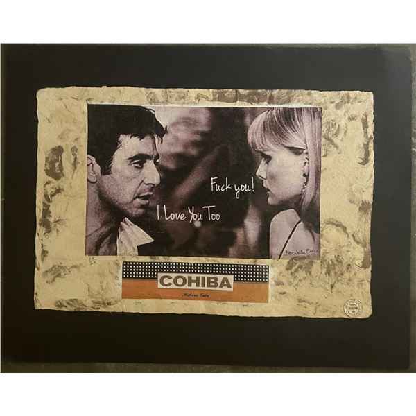Fairchild Paris limited edition Scarface Cohiba print