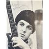 Image 1 : Paul McCartney signed magazine page. GFA Authenticated