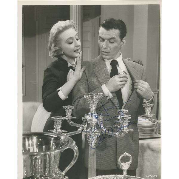 Frank Sinatra signed movie photo. GFA Authenticated