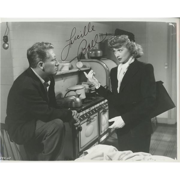 Lucille Ball signed photo. GFA Authenticated