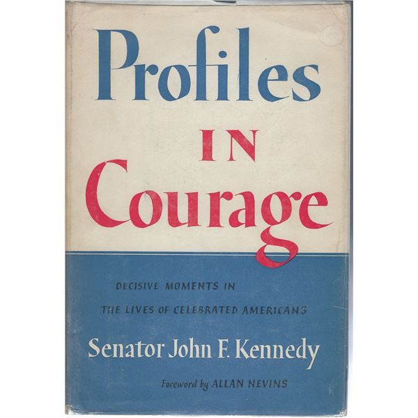 John F Kennedy signed Profiles in Courage book