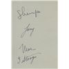Image 1 : Three Stooges original signatures. GFA Authenticated