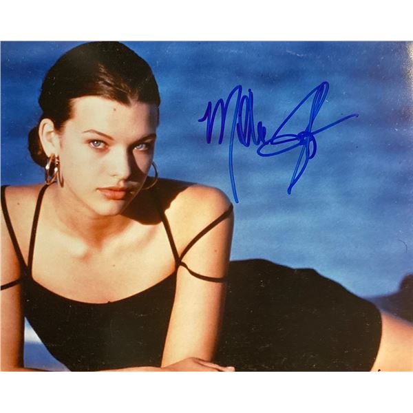 Milla Jovovich Signed Photo