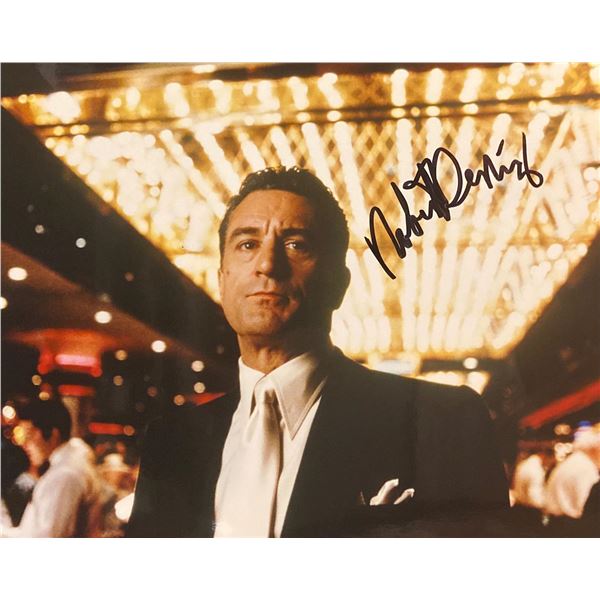 Casino Robert De Niro Signed Movie Photo. GFA Authenticated