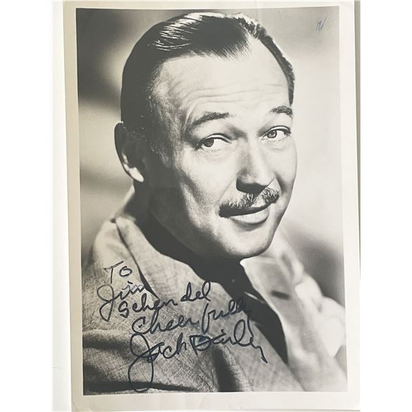 Actor Jack Bailey signed photo