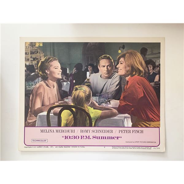 10:30 PM Summer 1966 vintage lobby card