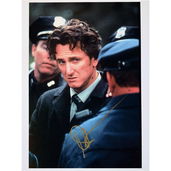 Sean Penn signed photo