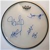 Image 1 : Pearl Jam signed drum head