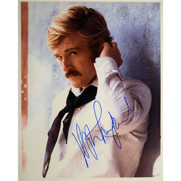 Robert Redford signed portrait photo