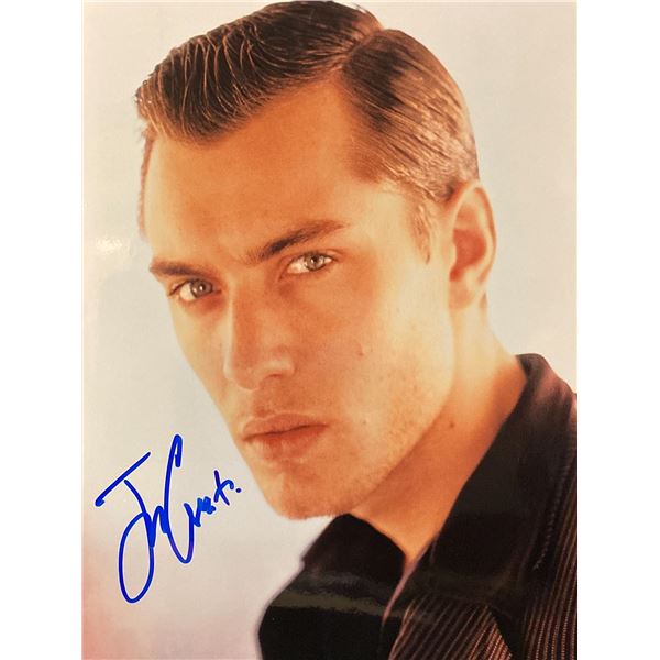 Jude Law Signed Photo