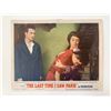 Image 1 : The Last Time I Saw Paris original 1954 vintage lobby card