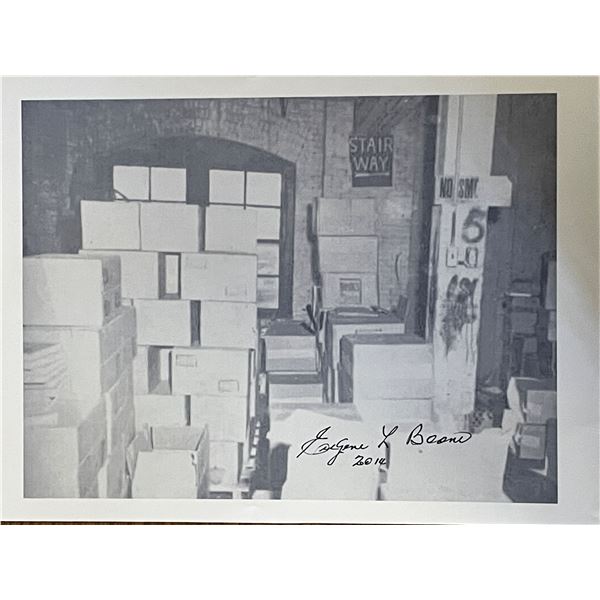 JFK Assassination Eugene Boone signed photo