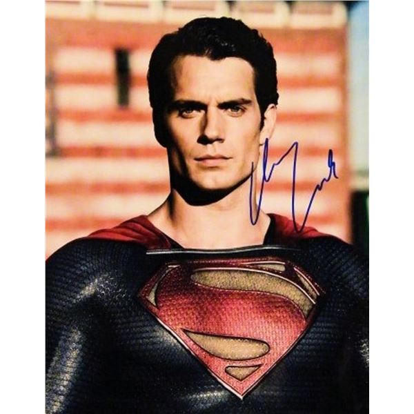 Henry Cavill signed promo photo