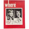 Image 1 : Julie Harris signed Where magazine