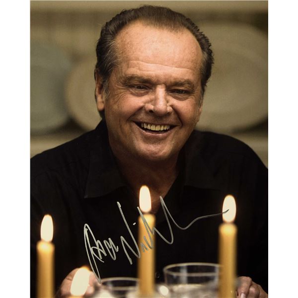 Jack Nicholson signed portrait photo