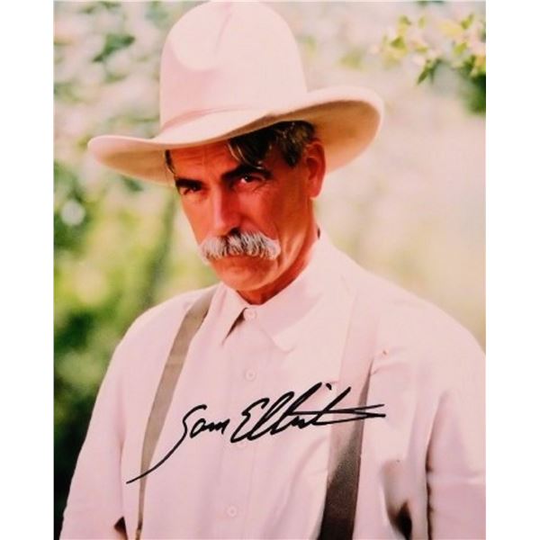 Sam Elliott signed portrait photo