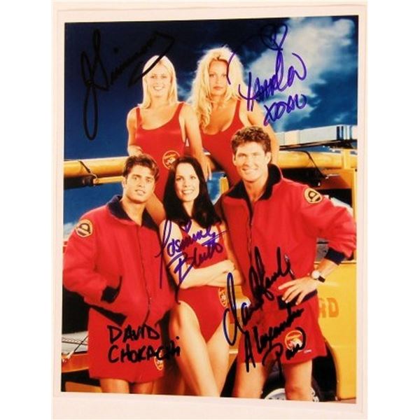 Baywatch signed promo photo