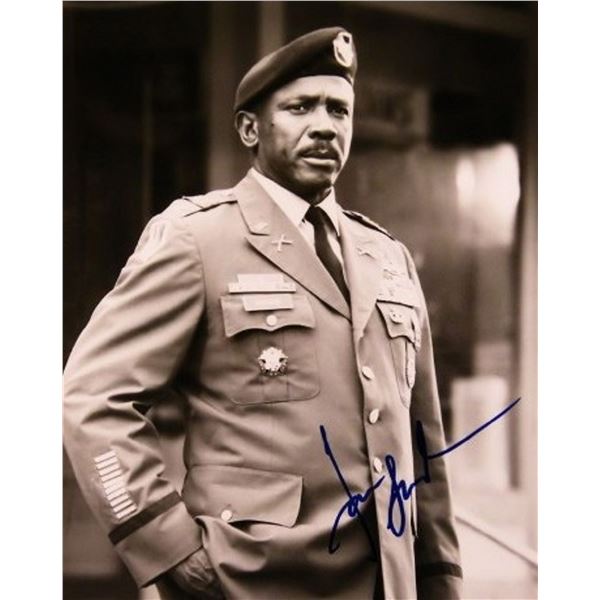 Officer and a Gentlemen Louis Gossett Jr. signed portrait photo