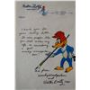 Image 1 : Walter Lantz hand drawn & signed sketch