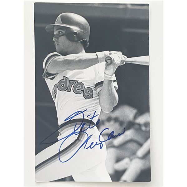 Sixto Lozano signed photo post card