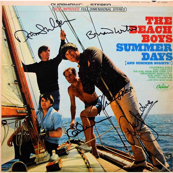 The Beach Boys signed Summer Days album