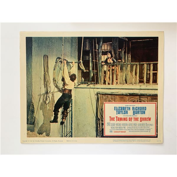 The Taming of the Shrew original 1967 vintage lobby card