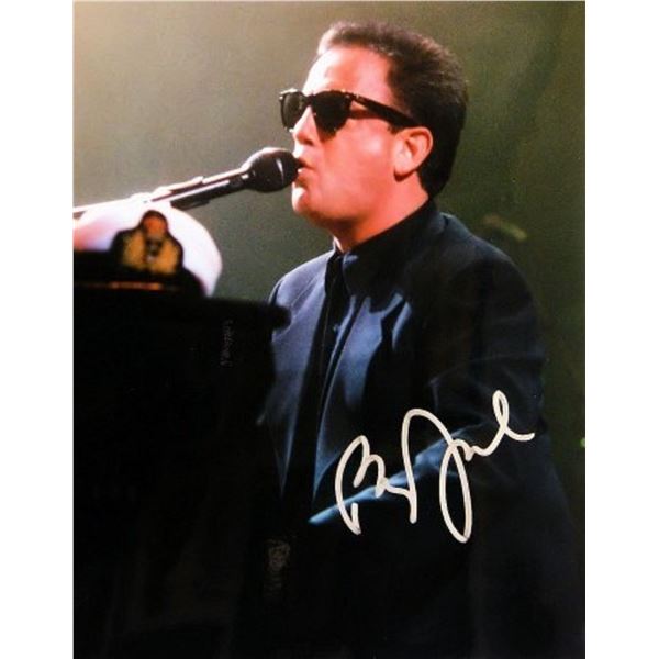 Billy Joel signed promo photo
