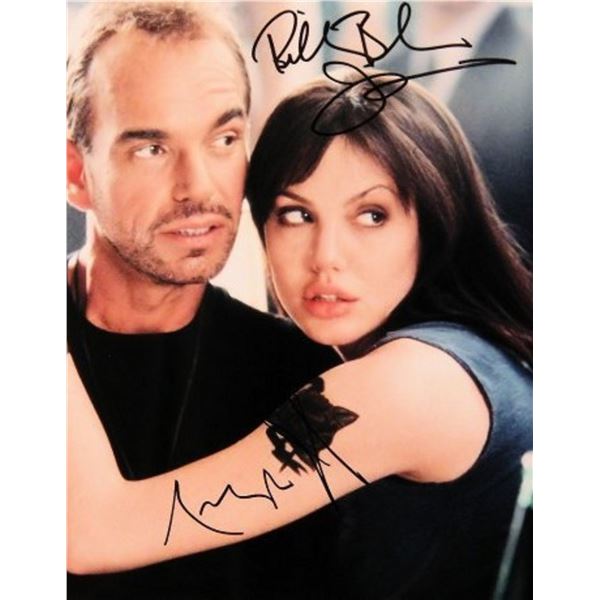 Angelina Jolie & Billie Bob Thornton signed photo