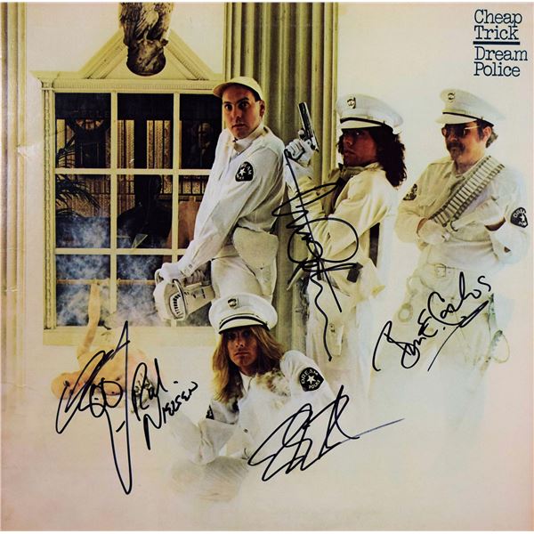 Cheap Trick Dream Police signed album