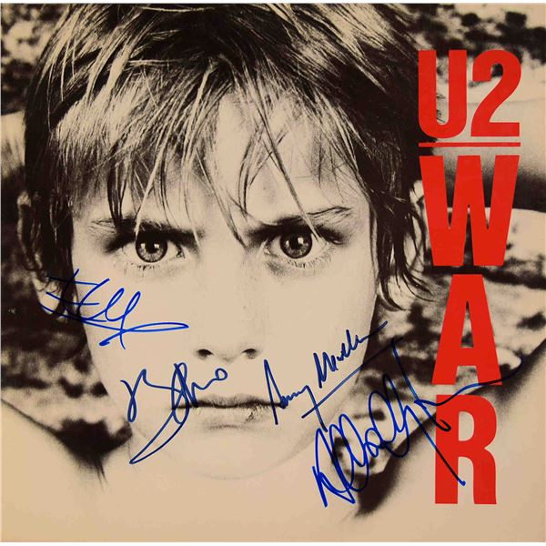 U2 signed War album