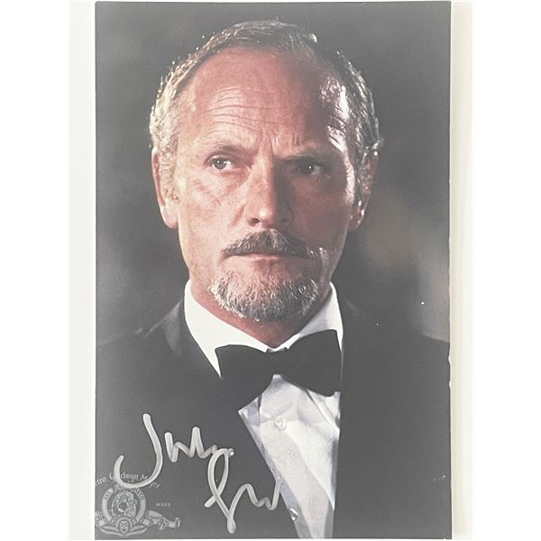 British actor Julian Glover signed photo