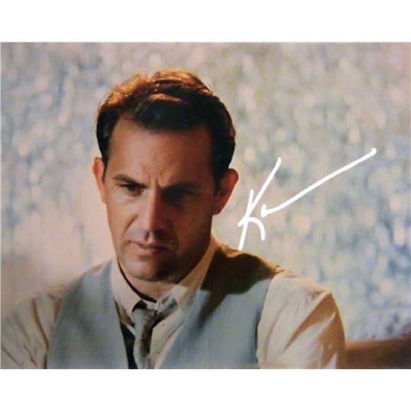 Kevin Costner signed portrait photo
