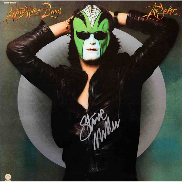 The Steve Miller Band signed The Joker album