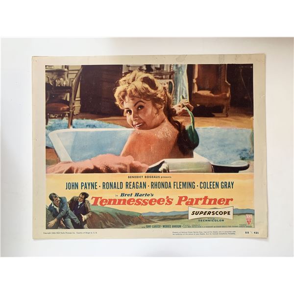 Tennessee's Partner 1955 vintage lobby card